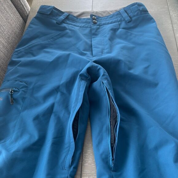 BOULDER GEAR Men’s Size M Ski Snow Pants Blue Polyester Outdoors Performance GUC - Picture 10 of 14